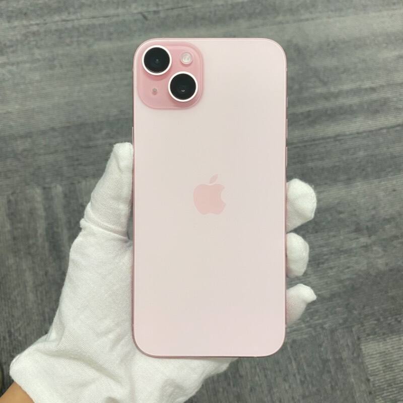 新机 苹果/iphone 15 plus 128gb 粉色 卡贴（t版） 编号8168 