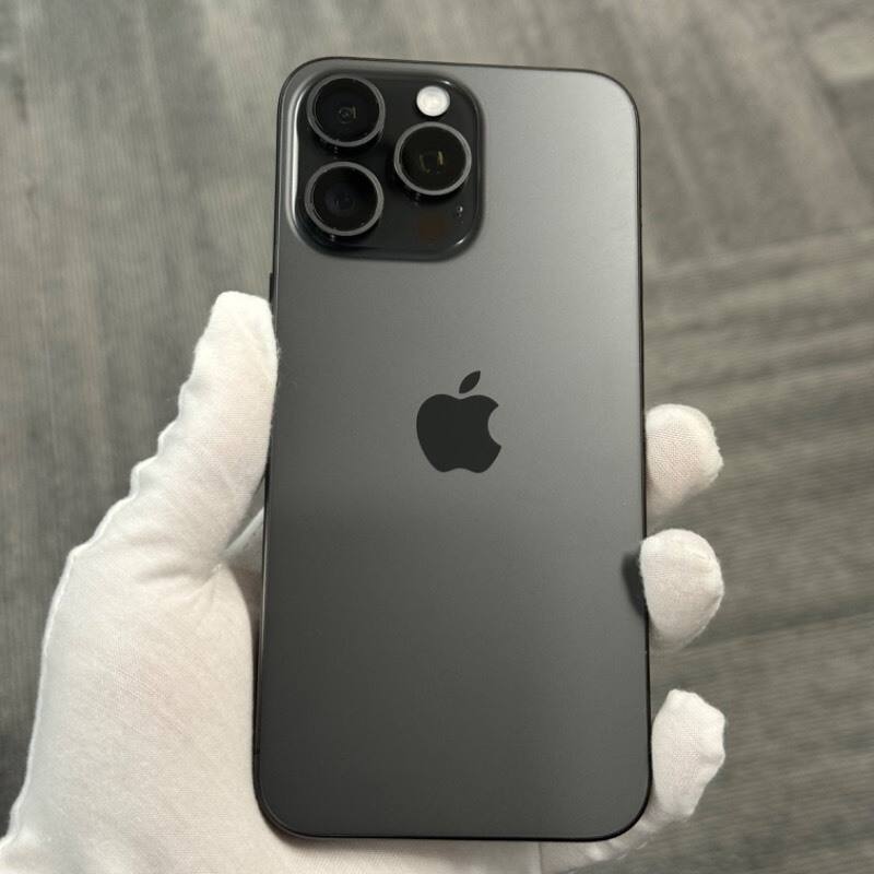 99新 苹果/iphone 15 pro max 1tb 黑色钛金属 有锁ver 编号26681 