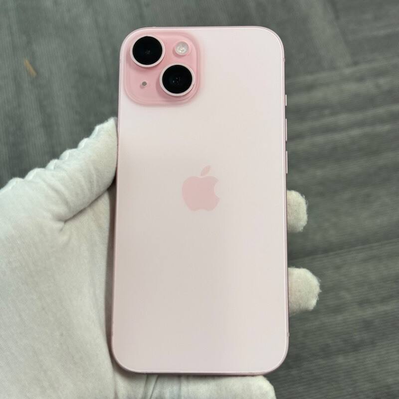 9新 苹果/iphone 15 256gb 粉色 有锁att 编号34489 
