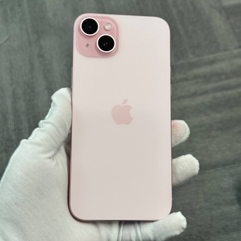 准新机 苹果/iphone 15 plus 256gb 粉色 国行 双卡 编号30589 